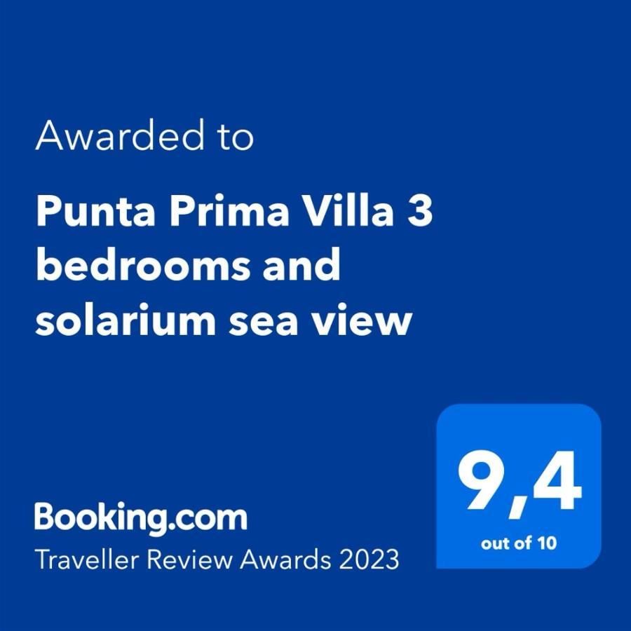 Punta Prima Villa 3 Bedrooms And Solarium Sea View トレビエハ エクステリア 写真